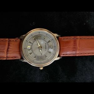 Men’s Fossil Faceted Watch with New Band